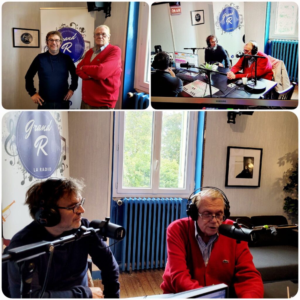 Francis Batta, président du club de Rugby du Stade Foyen, au micro de Radio Grand "R"