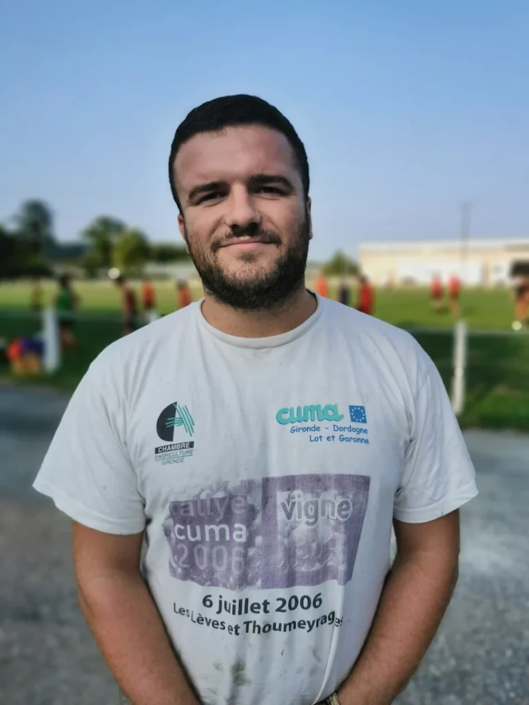 Clément Le Breton, entraineur des cadets