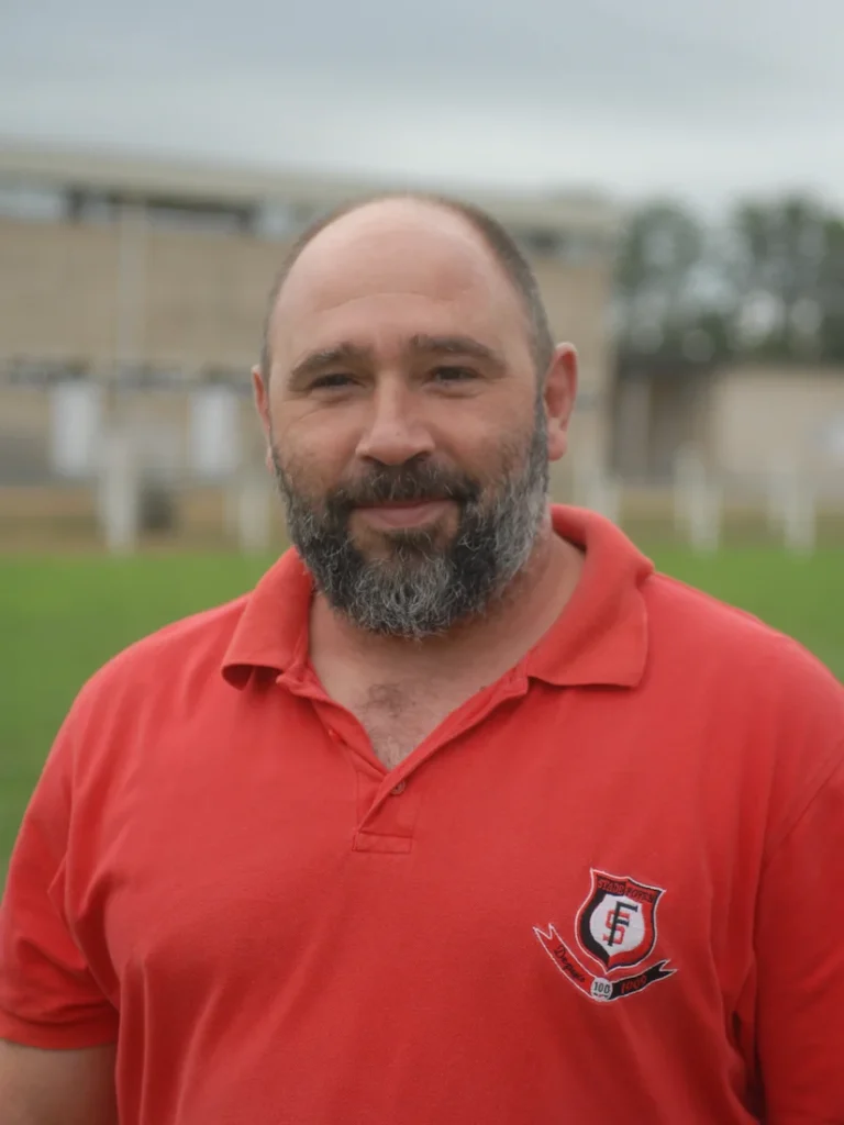 Mickaël Mizoul, entraineur des arrières